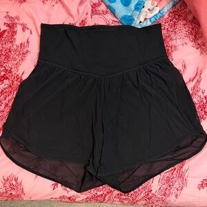 Nulu and Mesh High-Rise Yoga Short 3.5” Size 4